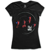 THE WHO - Soundwaves - čierne dámske tričko