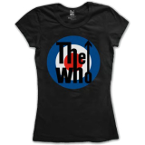 THE WHO - Target Classic - čierne dámske tričko