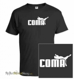 COMA - čierne pánske tričko