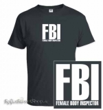FBI - čierne pánske tričko
