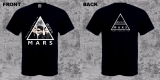 30 SECONDS TO MARS - Triad - čierne pánske tričko