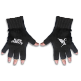 BLACK SABBATH - Logo and Evil - čierne rukavice bez prstov