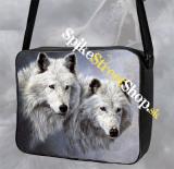 WOLF COLLECTION - Biely vlci - Taška na rameno