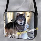 WOLF COLLECTION - Vlk v zimnom lese - Taška na rameno