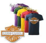 HARLEY DAVIDSON - Motor Cycles - farebné pánske tričko
