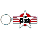 CLASH - Star & Stripes - kovový prívesok na kľúče