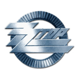 ZZ TOP - Circle Logo - kovový odznak