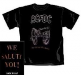 AC/DC - For Those About To Rock - čierne pánske tričko (-40%=Výpredaj)