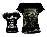 IRON MAIDEN - A Matter Of Life And Death - dámske tričko