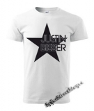 JUSTIN BIEBER - Star - biele pánske tričko