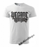 WE CAME AS ROMANS - Logo - biele pánske tričko