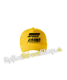 ATEEZ - Logo & Silhouette - žltá šiltovka