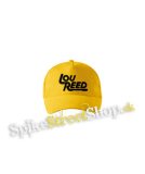 LOU REED - Logo - žltá šiltovka