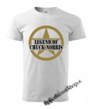 CHUCK NORRIS - Legend - biele pánske tričko