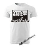 NICKELBACK - Band - biele pánske tričko
