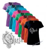 OPETH - Logo - farebné dámske tričko