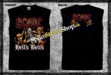 AC/DC - Hells Bells Coloured - čierne pánske tričko bez rukávov
