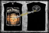 JACK DANIELS - Tennessee Whiskey - čierne pánske tričko bez rukávov