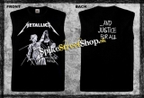 METALLICA - And Justice For All - čierne pánske tričko bez rukávov