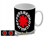 Hrnček RED HOT CHILI PEPPERS - White Red Logo