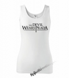 DEVIL WEARS PRADA - Logo - Ladies Vest Top - biele