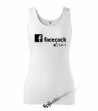 FACECOCK - LIKE IT - Ladies Vest Top - biele