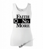 FAITH NO MORE - Logo - Ladies Vest Top - biele
