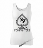 FOO FIGHTERS - Logo - Ladies Vest Top - biele