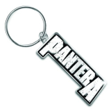 PANTERA - Logo - kovový prívesok na kľúče