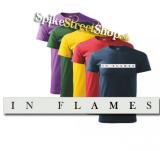 IN FLAMES - Plan Logo - farebné pánske tričko