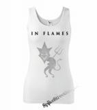 IN FLAMES - Devil - Ladies Vest Top - biele