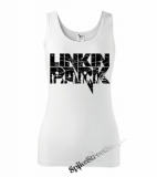 LINKIN PARK - Logo & Band - Ladies Vest Top - biele