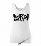 LORDI - Logo - Ladies Vest Top - biele