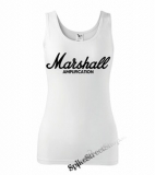 MARSHALL - Logo - Ladies Vest Top - biele