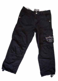 JACK DANIELS - Black Pants - čierne pánske nohavice