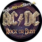 AC/DC - Rock Or Bust - odznak