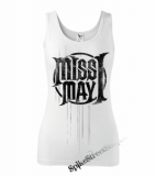 MISS MAY I - Logo - Ladies Vest Top - biele