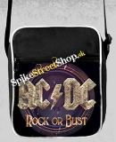 AC/DC - Rock Or Bust - retro taška na rameno