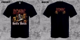 AC/DC - Hells Bells Coloured - čierne pánske tričko