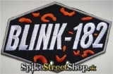 BLINK 182 - Bielooranžové logo - nažehlovacia nášivka