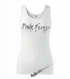 PINK FLOYD - Logo - Ladies Vest Top - biele