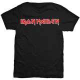 IRON MAIDEN - Logo - čierne pánske tričko