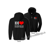 I LOVE MARCUS & MARTINUS - Motive 1 - mikina na zips