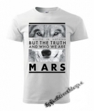 30 SECONDS TO MARS - Wolf - biele pánske tričko