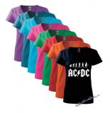 AC/DC - Hardrock Evolution - farebné dámske tričko