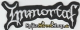 IMMORTAL - Logo - nažehlovacia nášivka