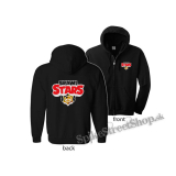 BRAWL STARS - Red Gold Logo - čierna detská mikina na zips