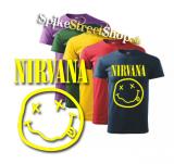 NIRVANA - Smile - farebné pánske tričko