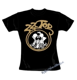 ZZ TOP - Gold Man - čierne dámske tričko