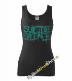 SUICIDE SILENCE - Turquoise Logo - Ladies Vest Top